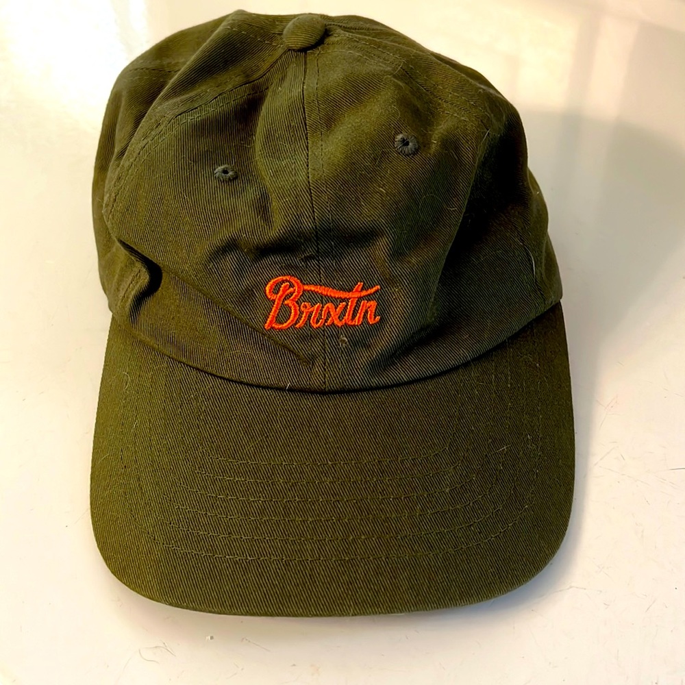 Brixton casual olive green hat- NWT, never worn!